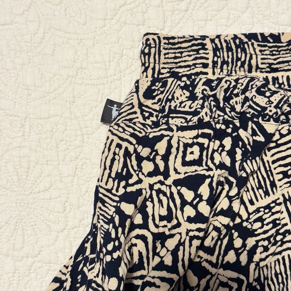 Buddha Pants Women's Small Harem Baggy Casual Pants Black Beige Drawstring Yoga - Picture 5 of 5
